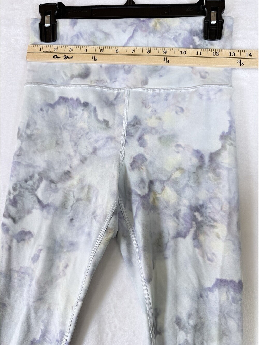 Athleta Leggings Small 7/8 Elation Snow Dye Womens Workout Tight - Picture 6 of 8